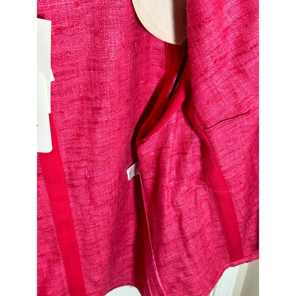 Akris Punto Pink Silk Jacket Blazer NWT - Picture 8 of 11